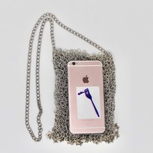 One of a kind chainmail purse